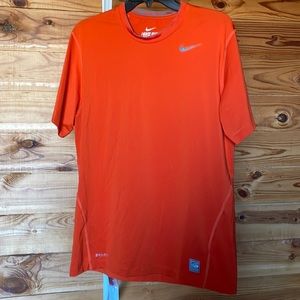 Nike Pro Combat Dri-Fit Athletic T-Shirt LG